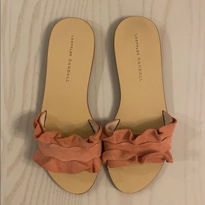 Loeffler Randall Birdie Ruffle Slides